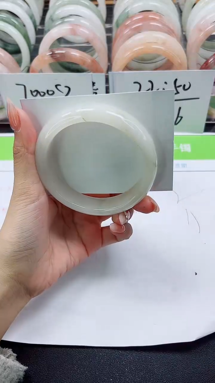 【闪购商品】石英质玉手镯合金A311-61/62