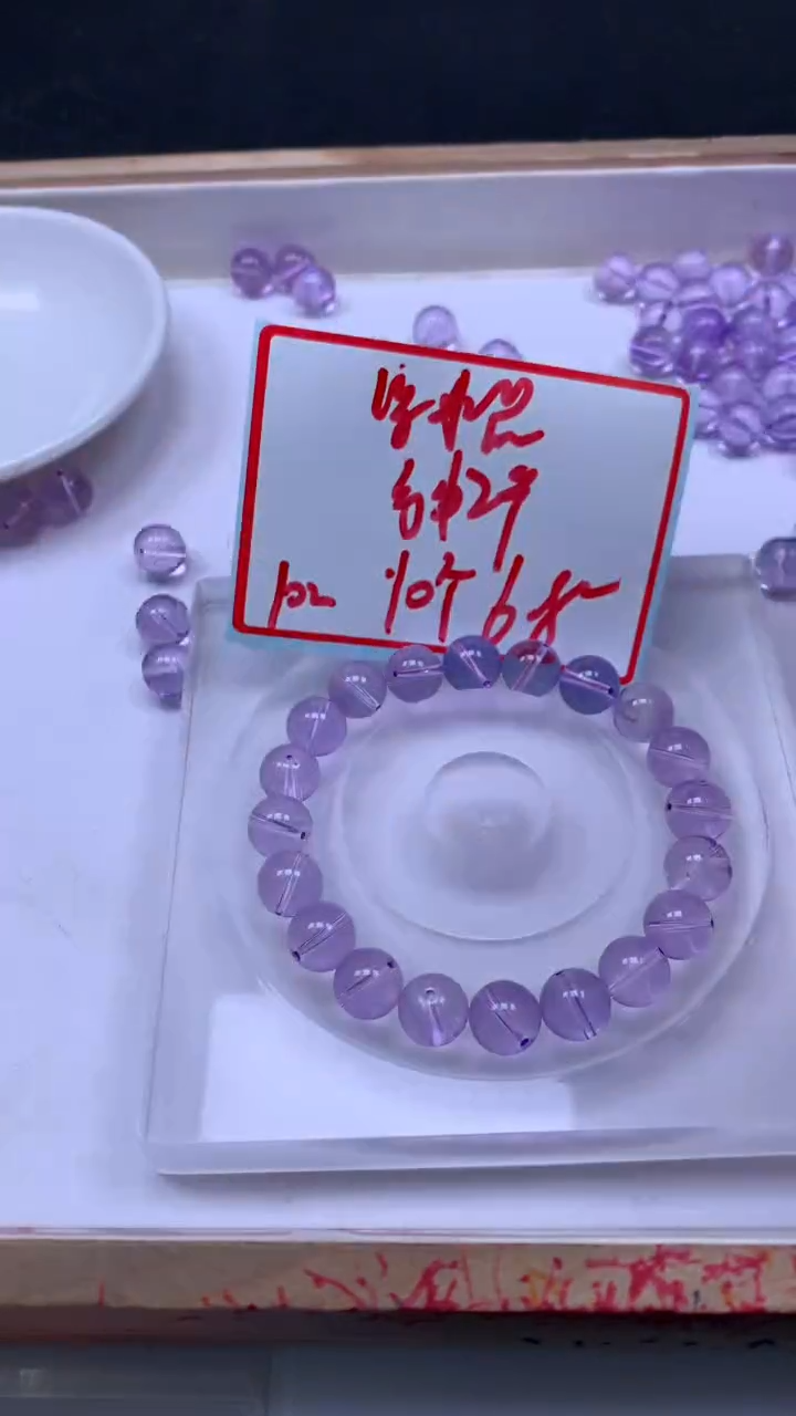 未镶嵌珠宝半成品水晶M691 维多利亚水晶10mm10个6.8元