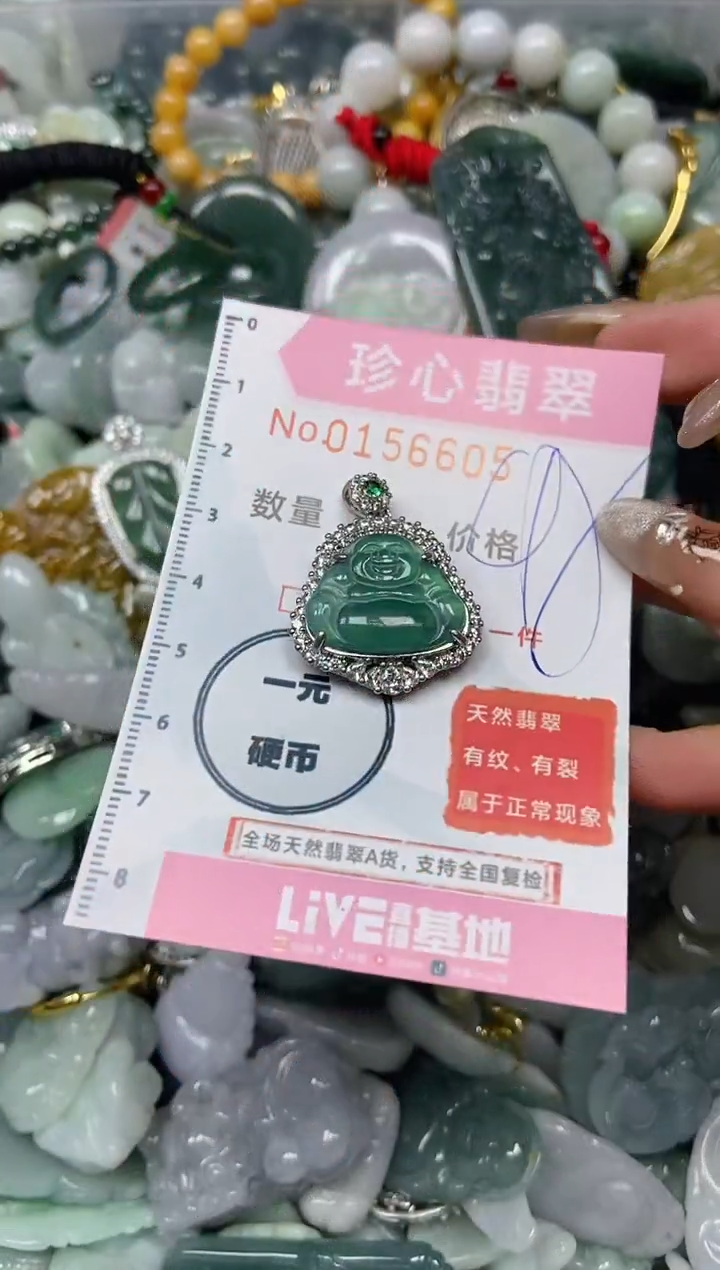 【闪购商品】翡翠颈饰未镶嵌闪购0156605