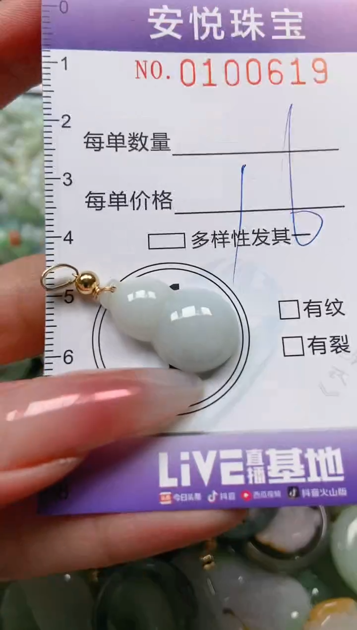 【闪购商品】翡翠颈饰未镶嵌闪购0100619