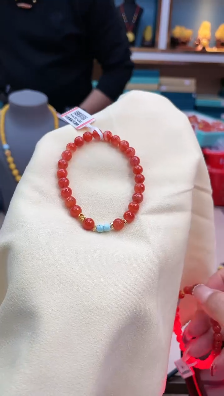 【闪购商品】南红玛瑙手链未镶嵌@@ZY41021036