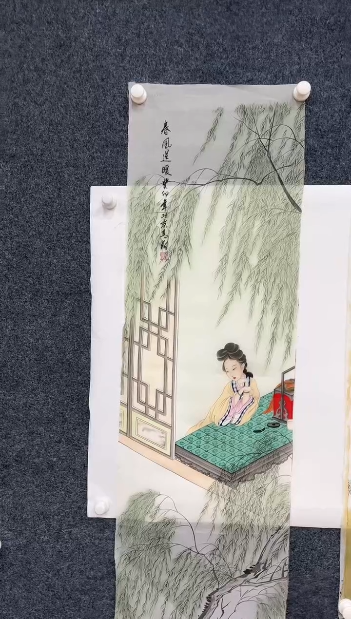 【闪购商品】国画1.30-冯高翔-卢浮宫原作12