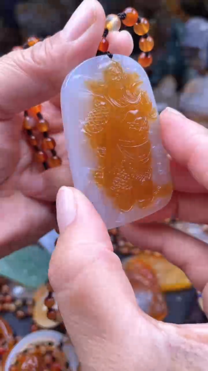 【闪购商品】玛瑙/玉髓颈饰未镶嵌AA