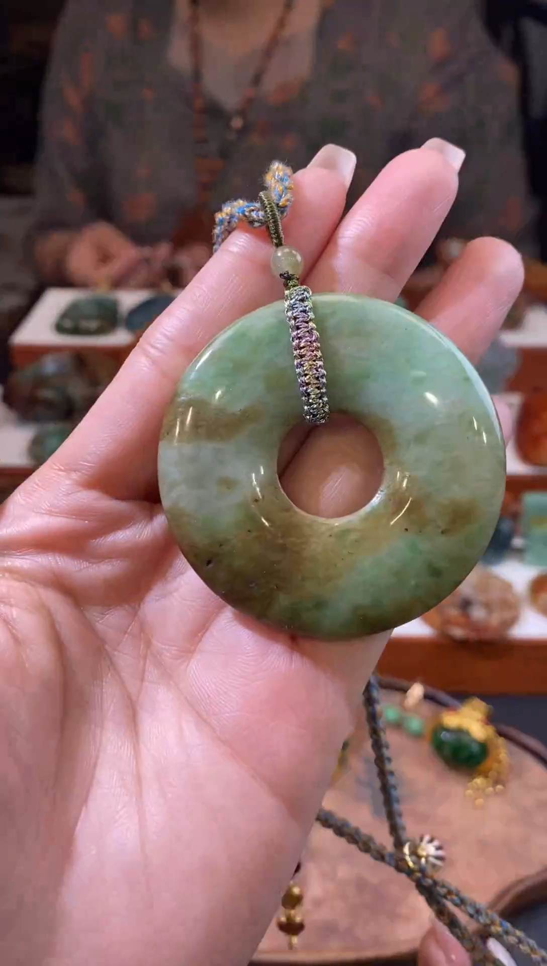 翡翠未镶嵌吊坠(不含链)挂件