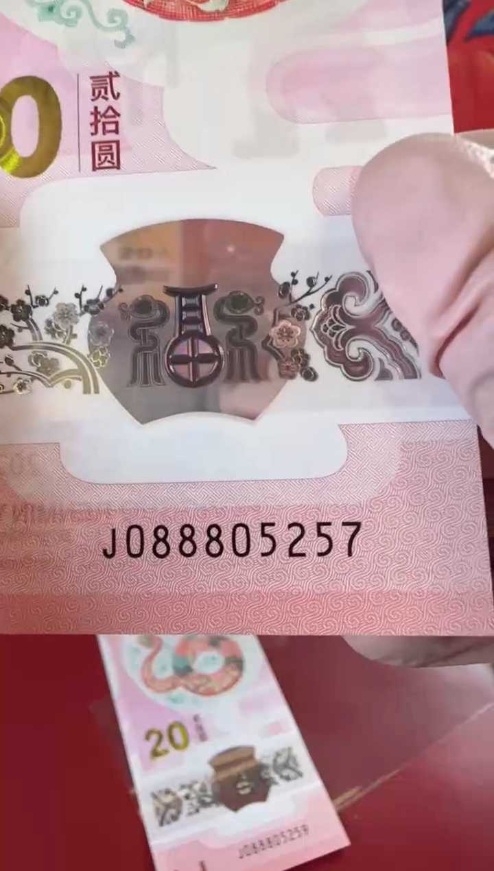 【闪购商品】塑料2025蛇钞单张裸088805257