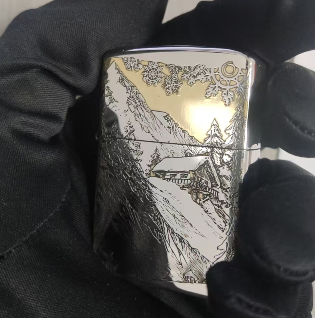 雪山小屋机防风打火机