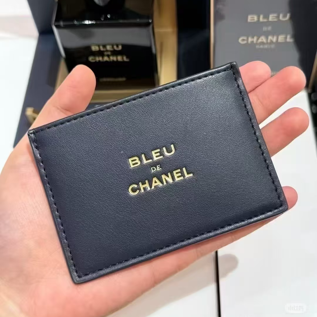 Chanel/香奈儿【A731】Chanel蔚蓝珍藏香精赠品小卡包美妆包 化妆包