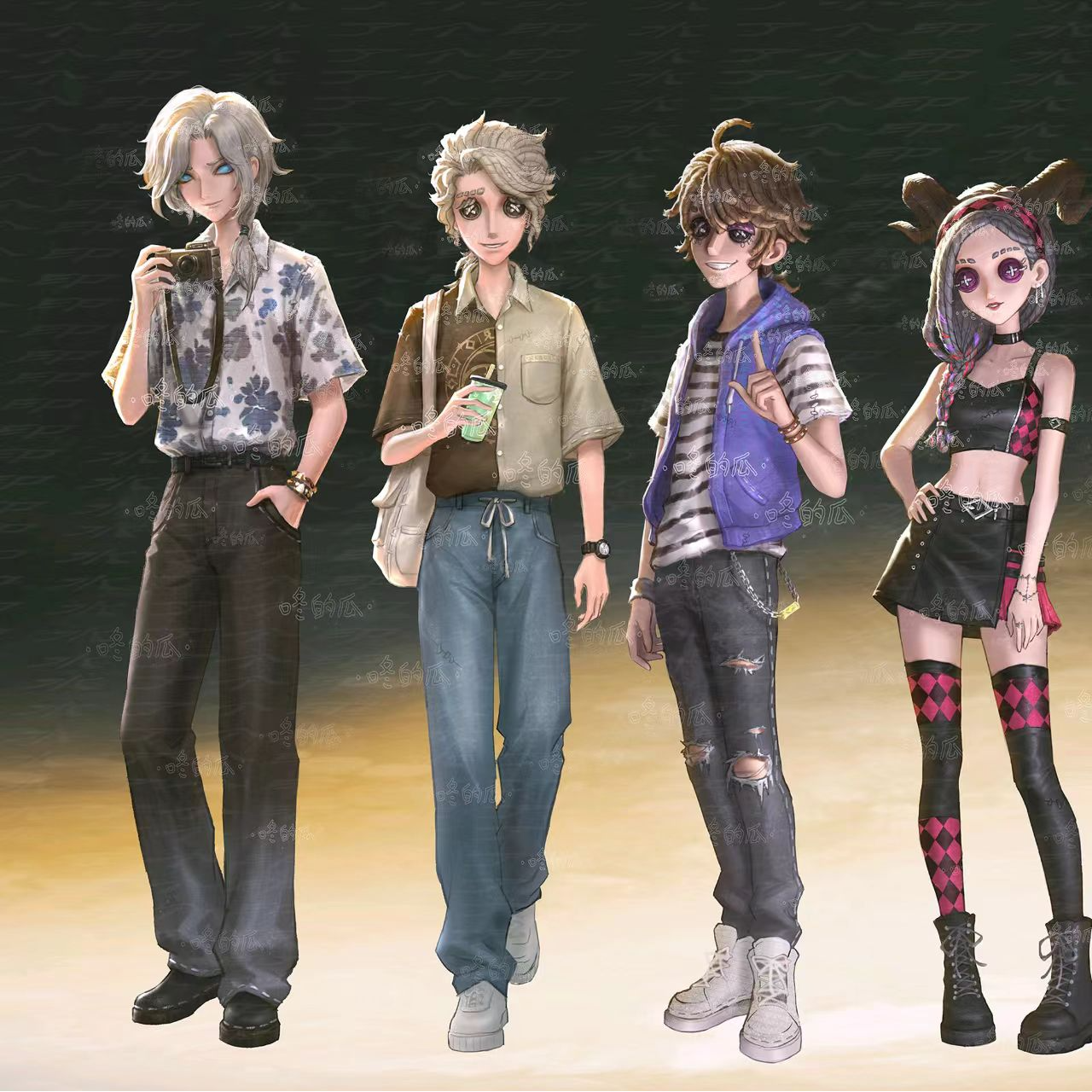 第五人格 沐夏双闪色纸系列【盲盒代拆】