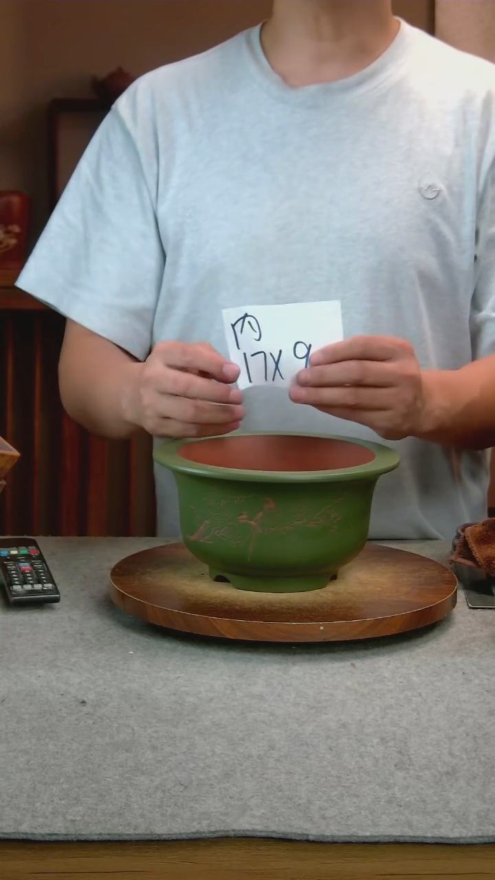 F131艾砂宜兴紫砂花盆