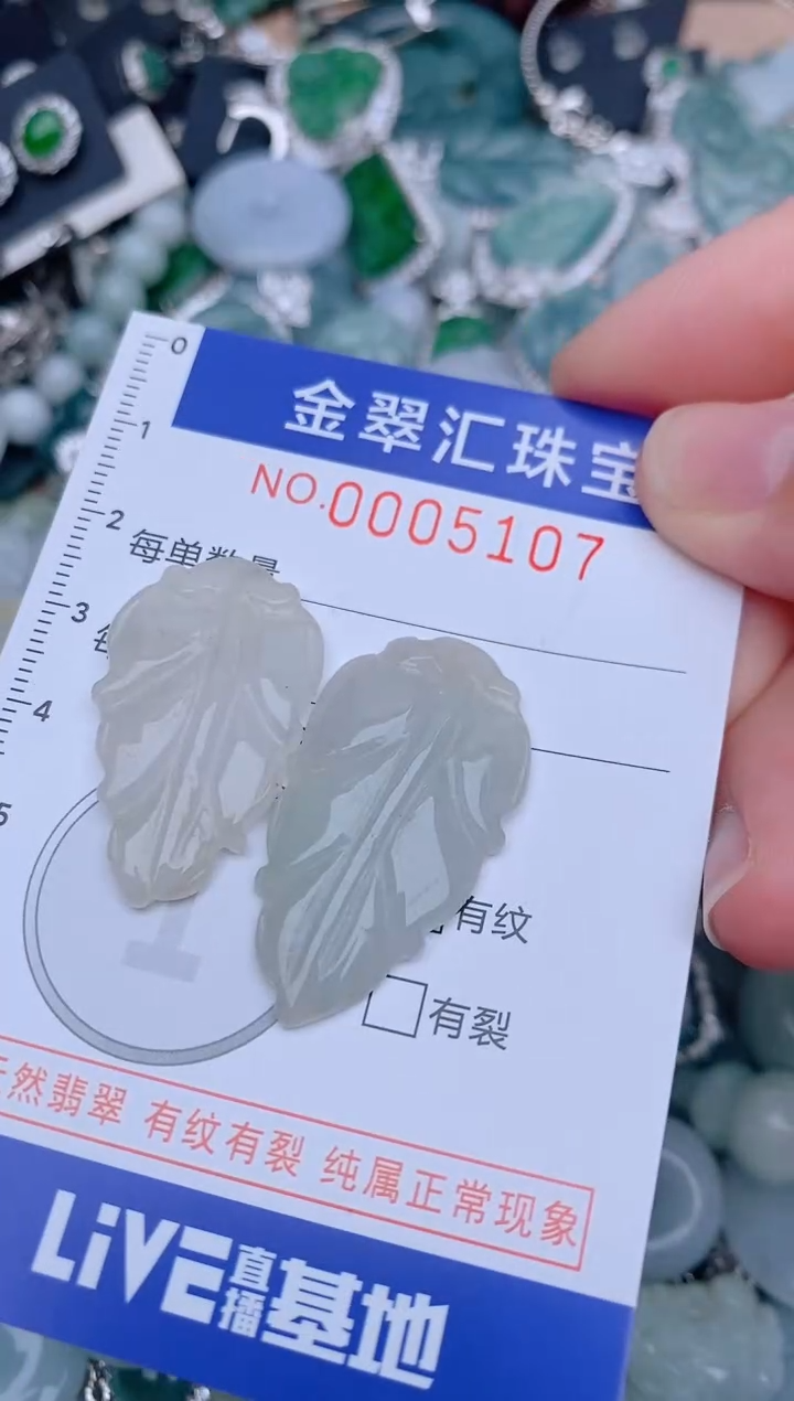 翡翠未镶嵌颈饰5107......1