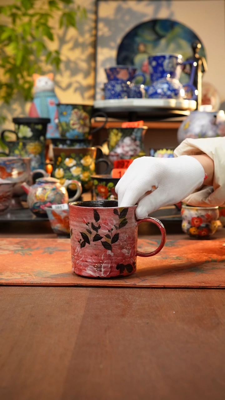 瓷片景德镇手工手绘948