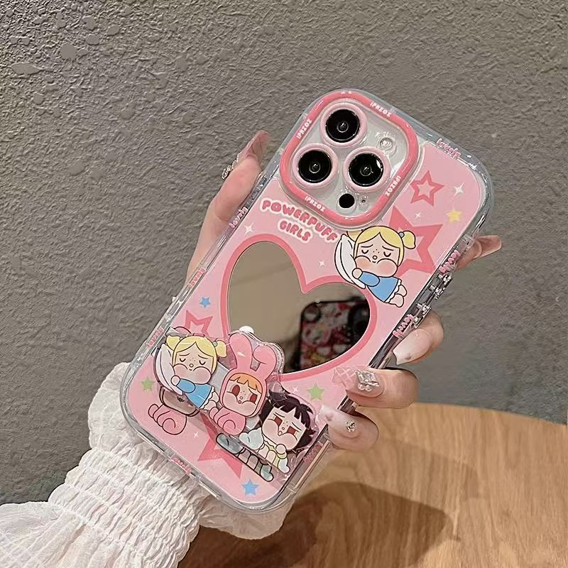 爱心女孩适用苹果iphone小米15/14/13pro防摔vivo华为oppo手机壳