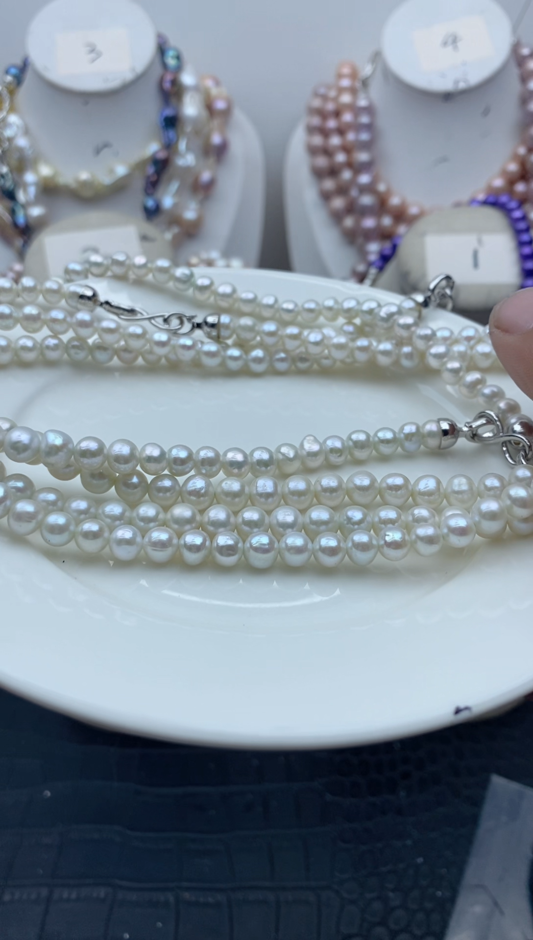【闪购商品】淡水珍珠颈饰未镶嵌0141