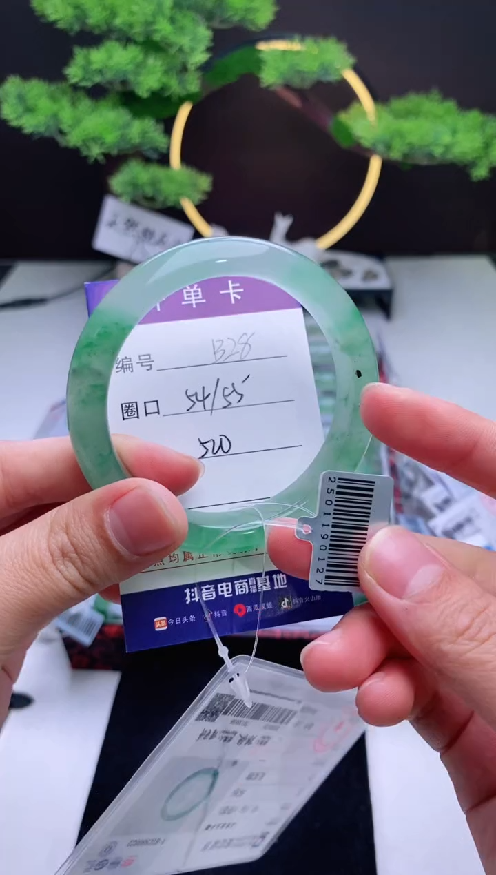 【闪购商品】石英质玉手镯未镶嵌【冰澜珠宝】-序号28