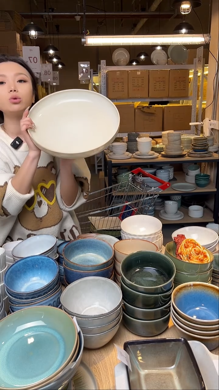 瓷273外贸尾货窑变釉下彩默外微瑕