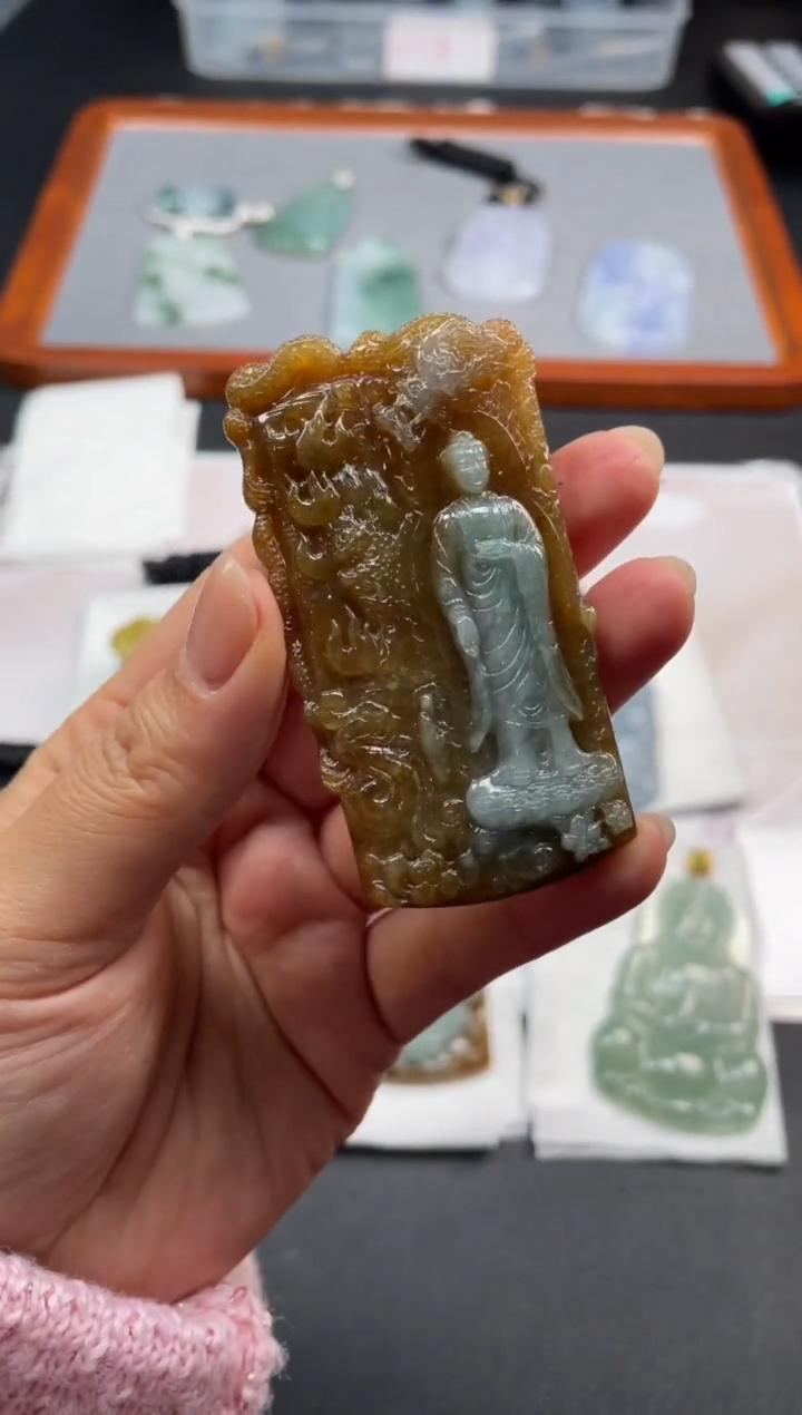 【闪购商品】定制翡翠未镶嵌02-19HDJT0131206