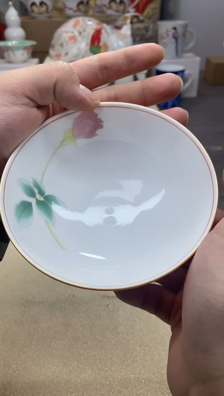 【闪购商品】茶具耐高温全品全新 （粉 玫瑰粉碗）