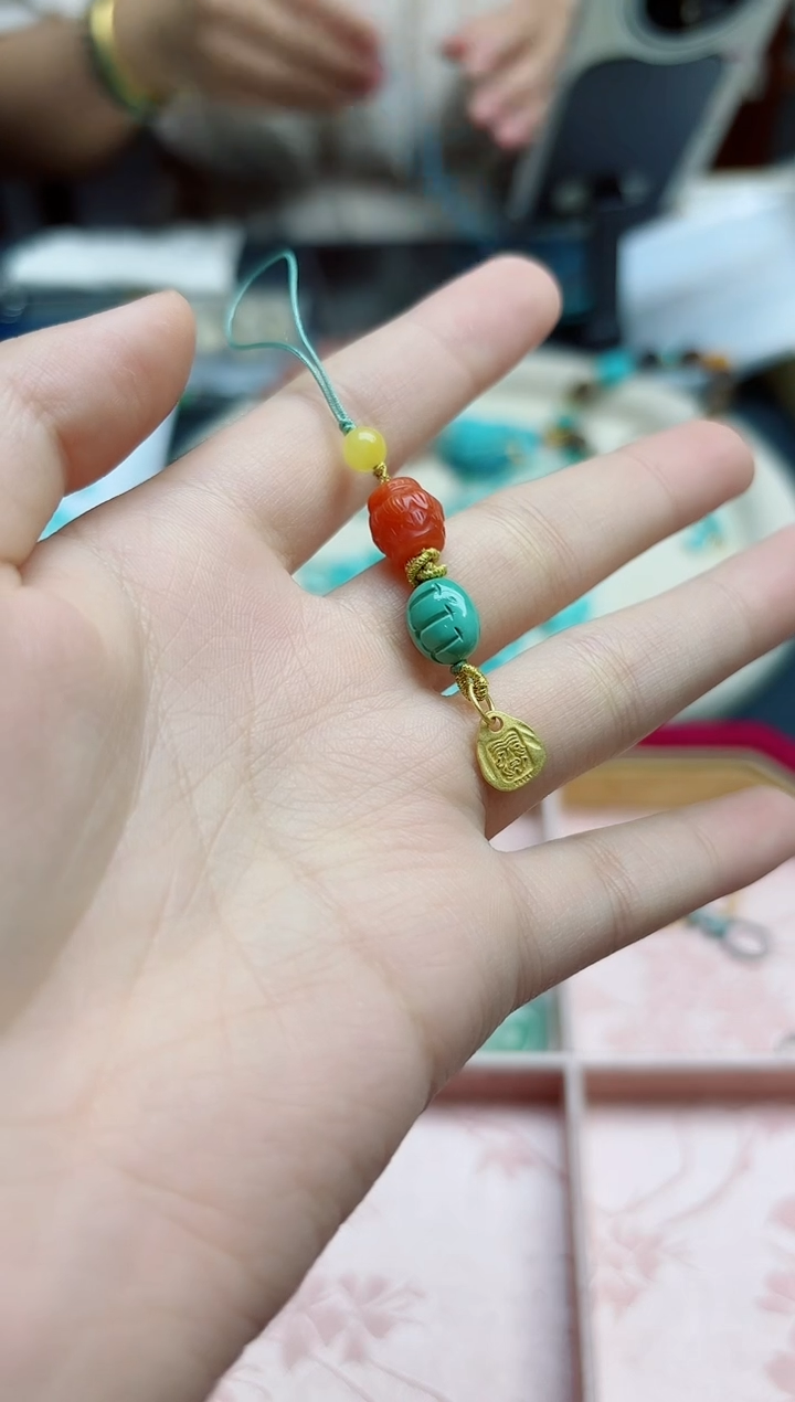 玛瑙/玉髓挂件未镶嵌南红挂件*1 YX