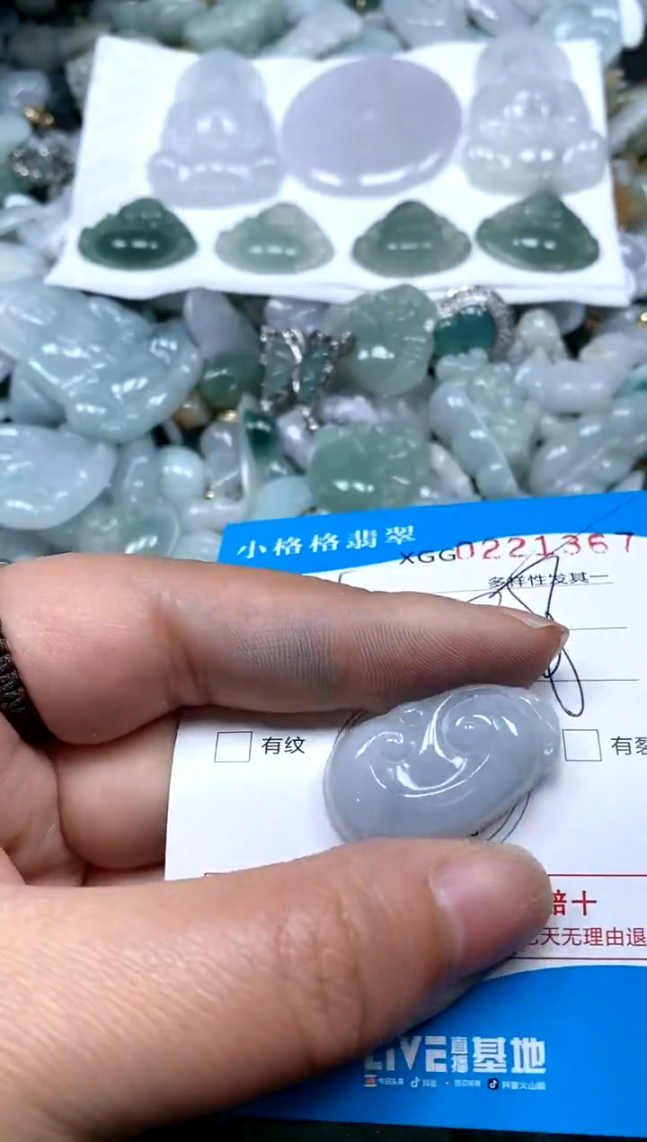 【闪购商品】翡翠颈饰未镶嵌闪购商品0221367
