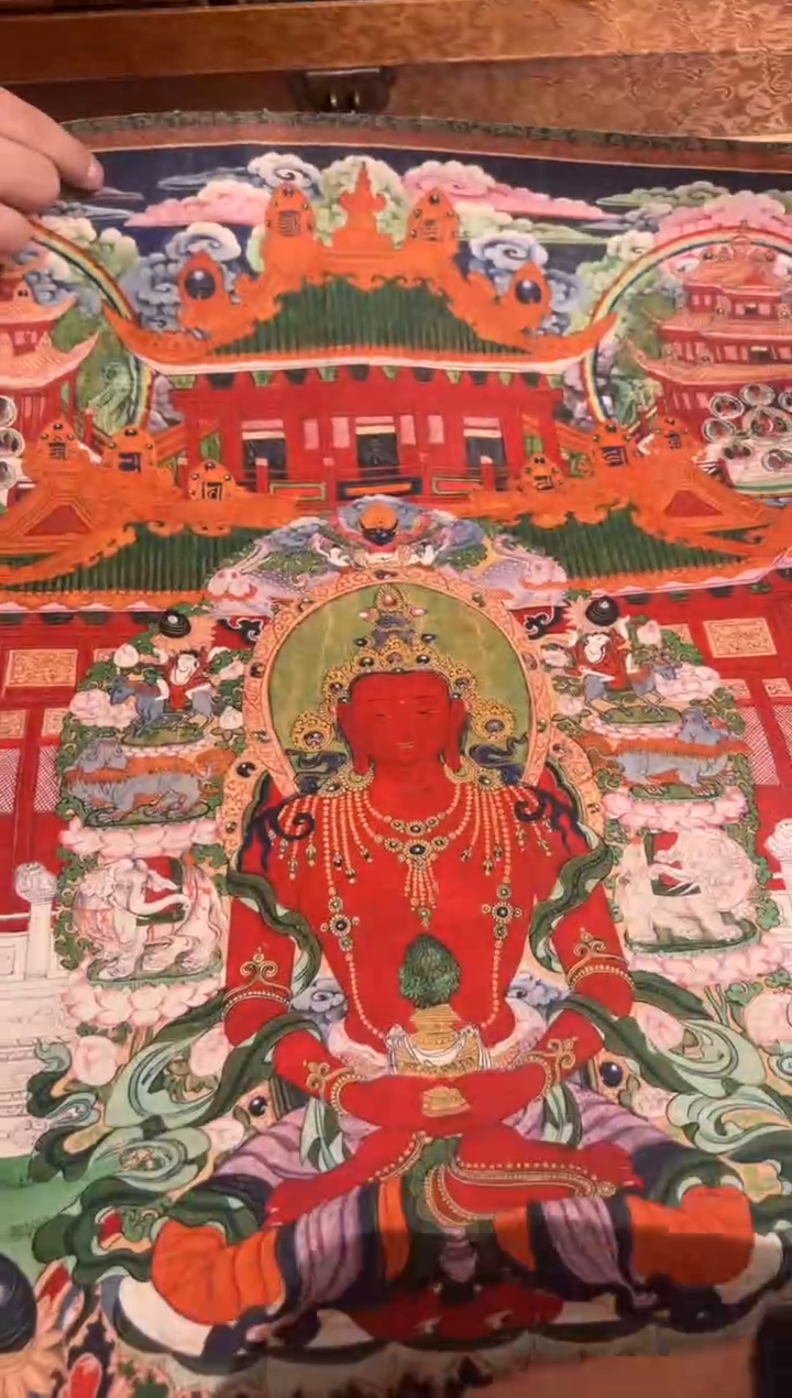卷轴画卷轴画奥奥的唐卡