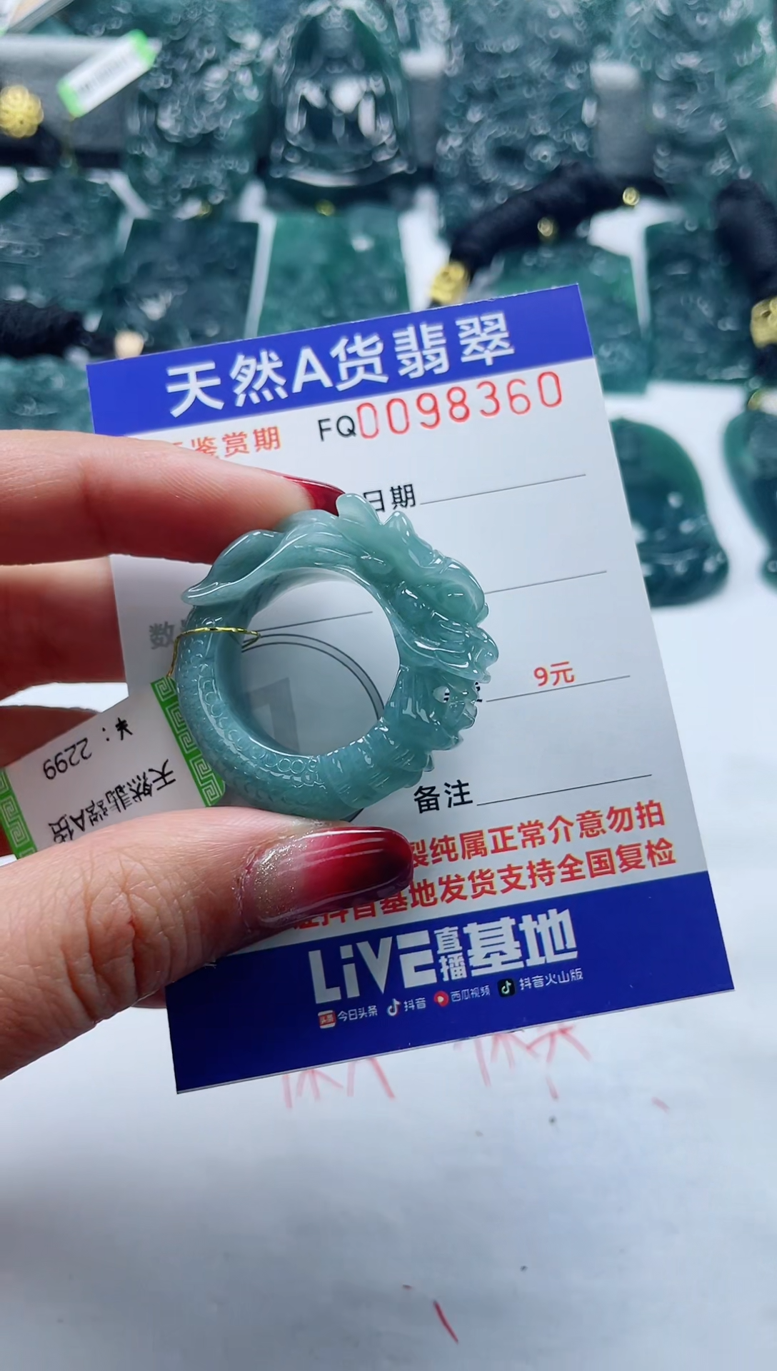 【闪购商品】翡翠颈饰未镶嵌             