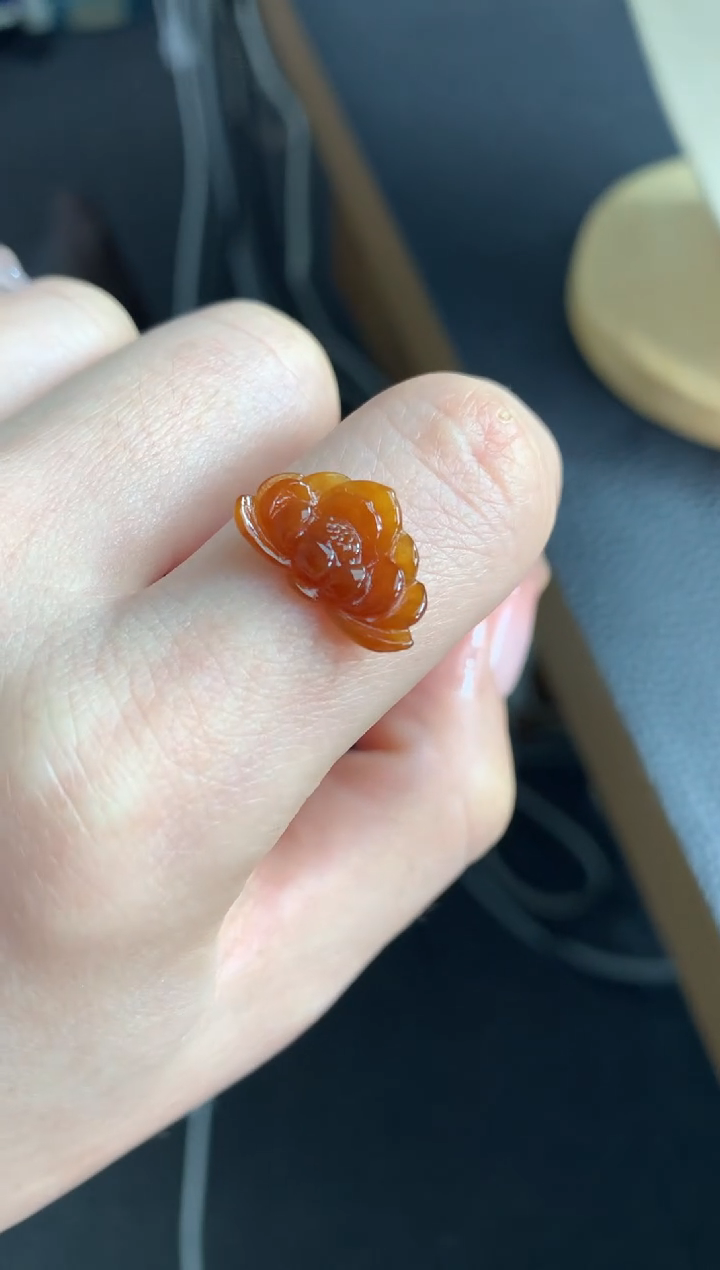 【闪购商品】定制翡翠未镶嵌莲花
