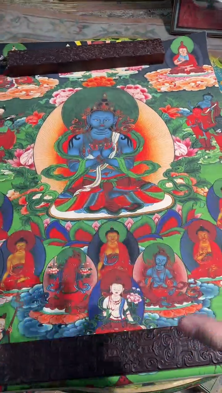 卷轴画路路的唐卡tk160