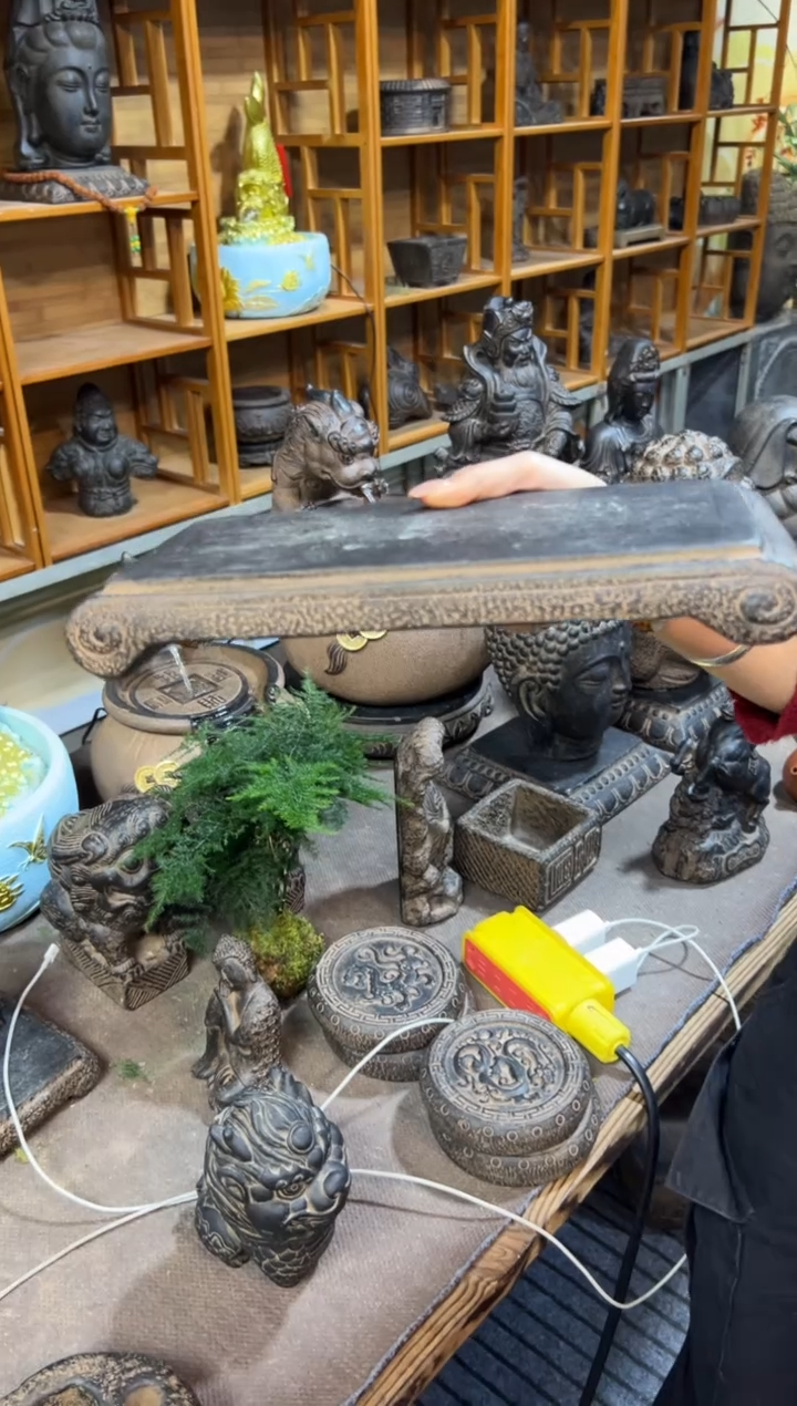 陶土【火山泥】大江枫底座