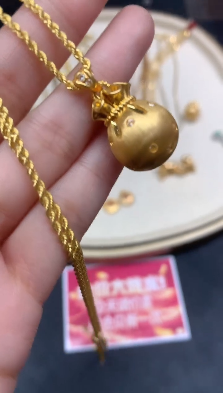 吊坠(不含链)18K金吊坠A113|1130