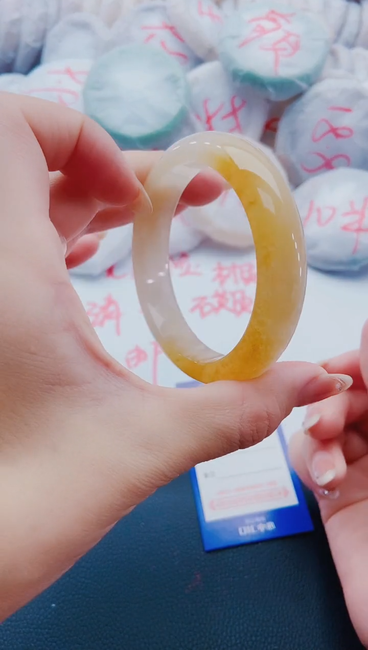 未镶嵌手镯石英质玉K6-57-58