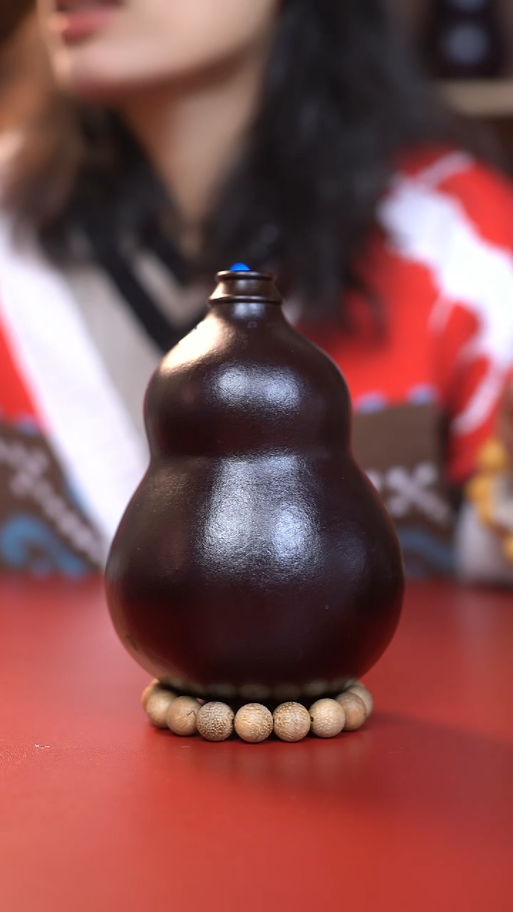 047手工大漆酒葫芦