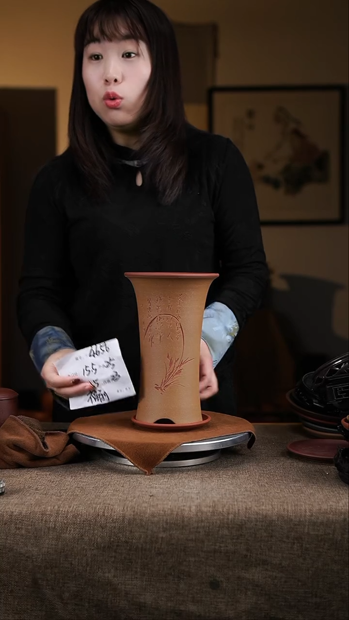 【闪购商品】紫砂花盆紫砂花盆4656+z