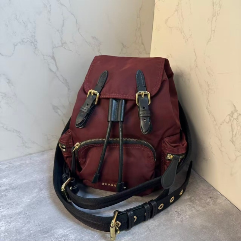 95新 BURBERRY/博柏利 乱乱子中古/女士/双肩包/119526