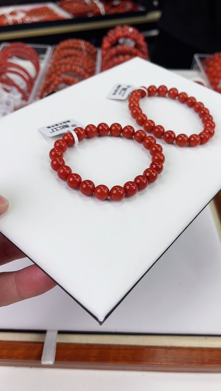 【闪购商品】南红玛瑙瓦西手串8+未镶嵌（多样式发其一）