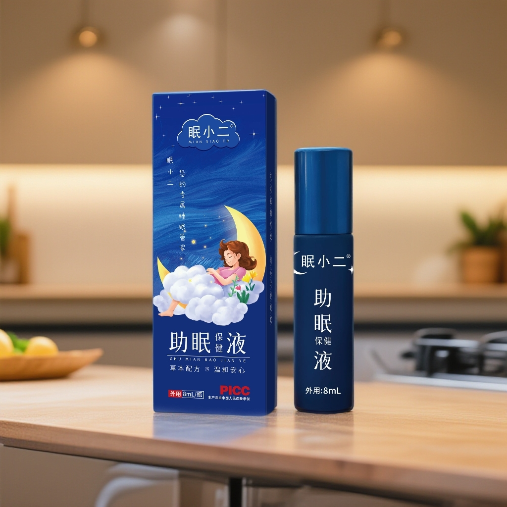 眠小二睡眠草本液外用薰衣草远志洋甘菊睡眠精油