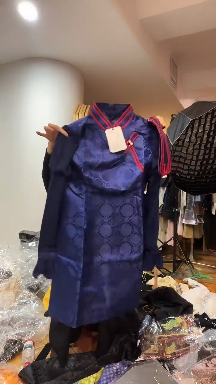 纱袖连衣裙 2XL码 135-148斤 