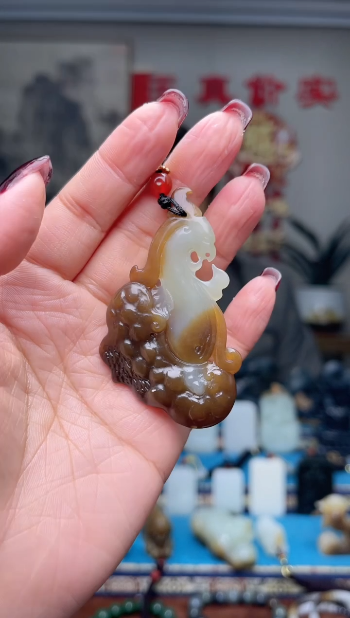 【闪购商品】和田玉挂件未镶嵌1