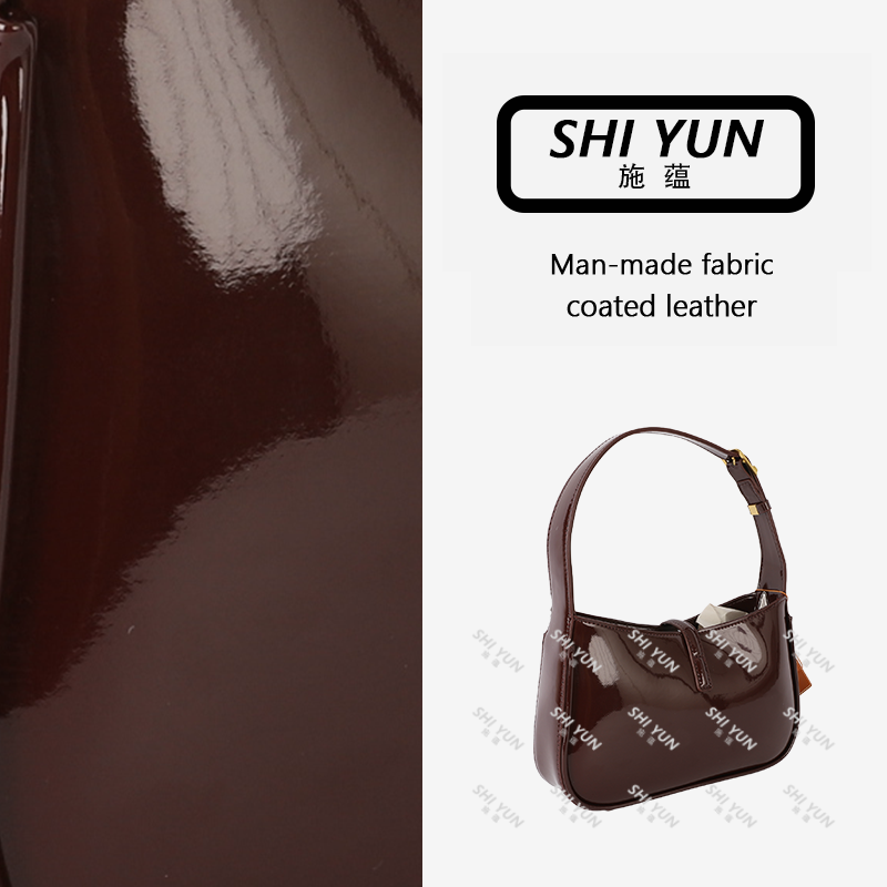 【酒红色】时尚百搭腋下女包34155B