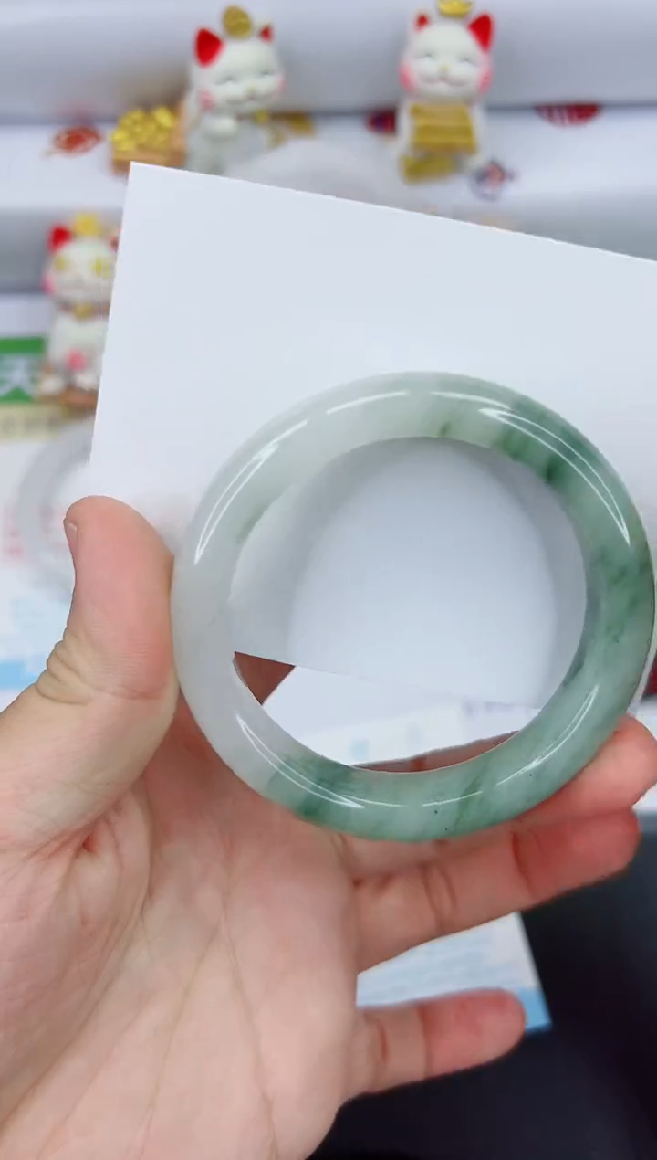 【闪购商品】石英质玉手镯未镶嵌3488-55.2