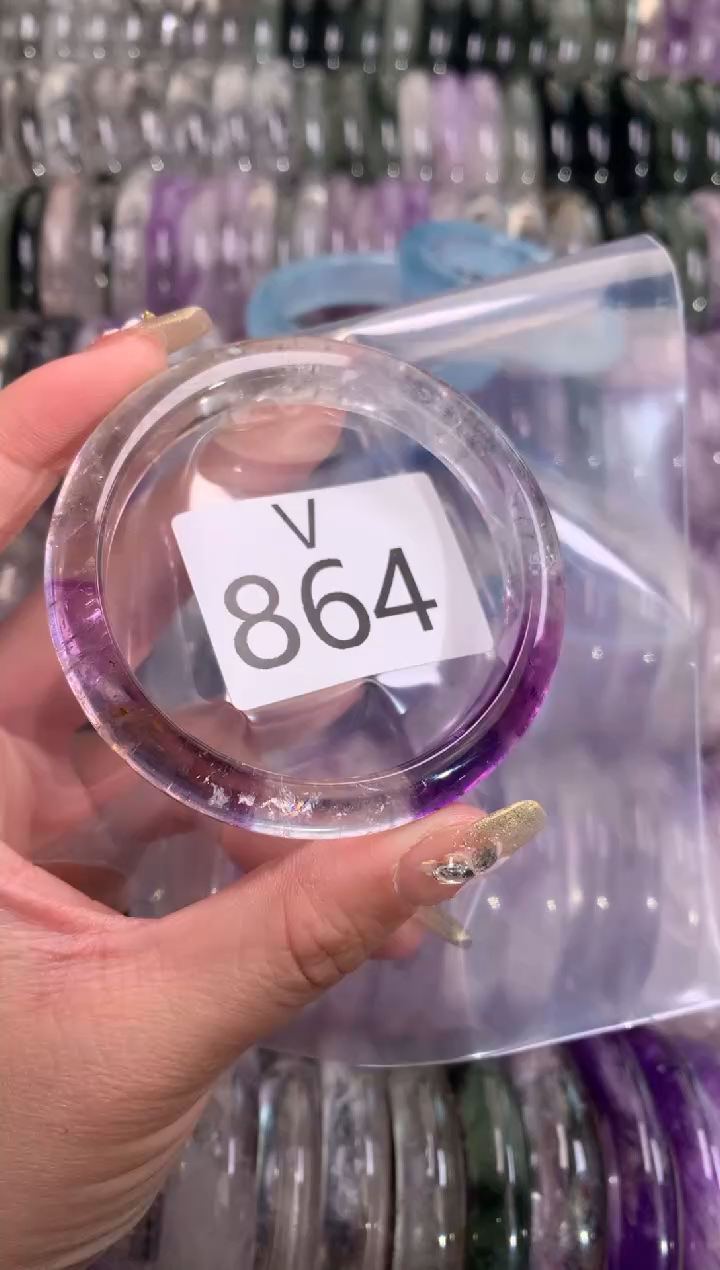 【闪购商品】水晶水晶手镯未镶嵌864-54