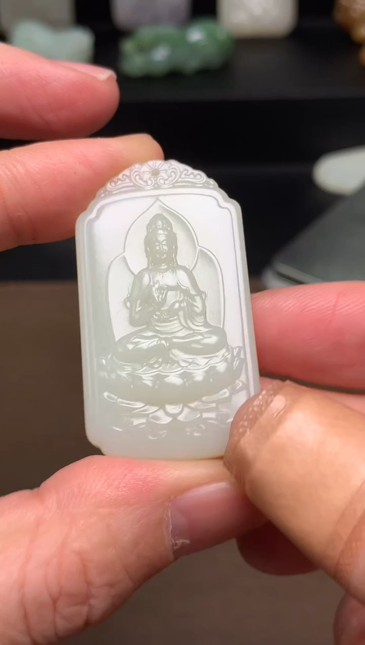 颈饰未镶嵌和田玉25 