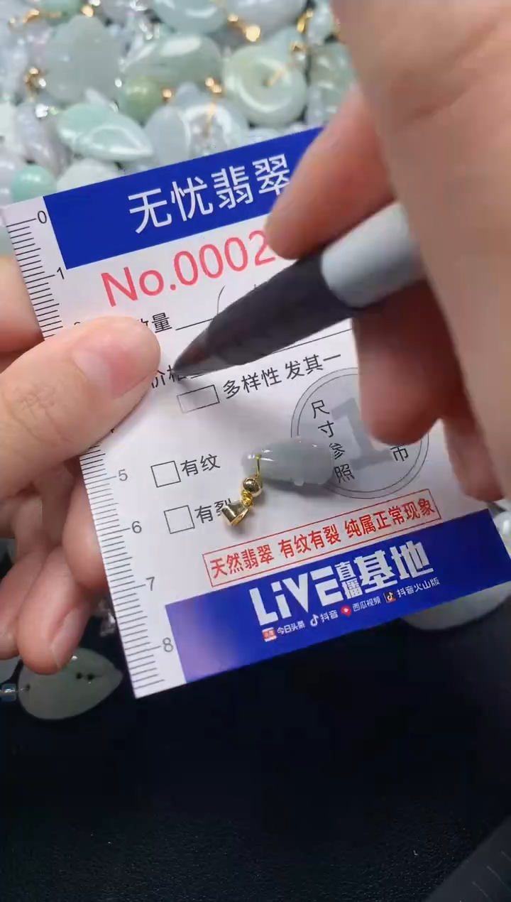颈饰未镶嵌翡翠2944