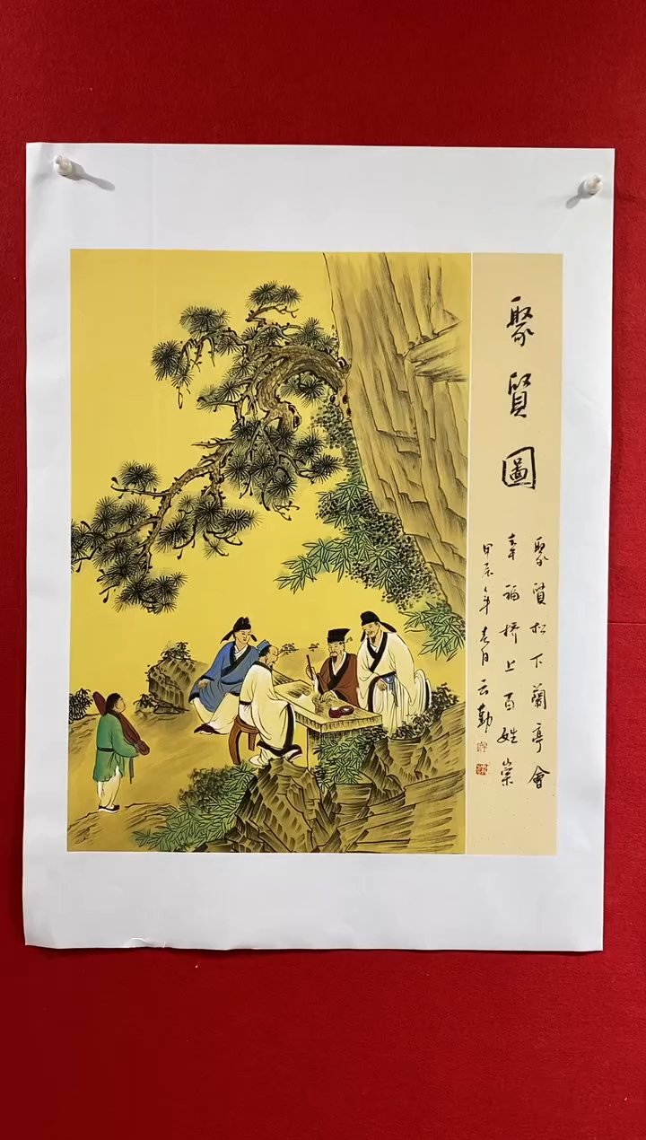 国画国画NYQ杰牛云勤老师作品