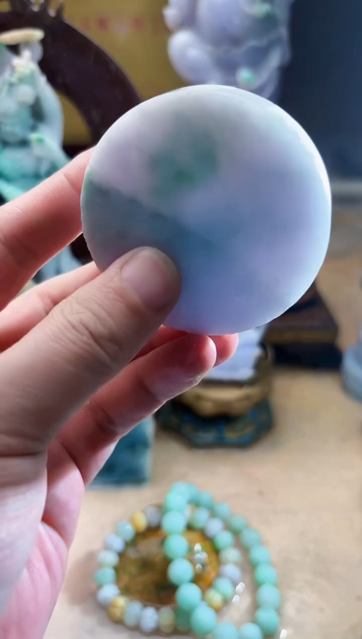 未镶嵌挂件翡翠A货张优9350