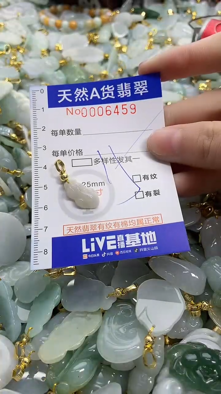 颈饰未镶嵌翡翠天然A货翡翠