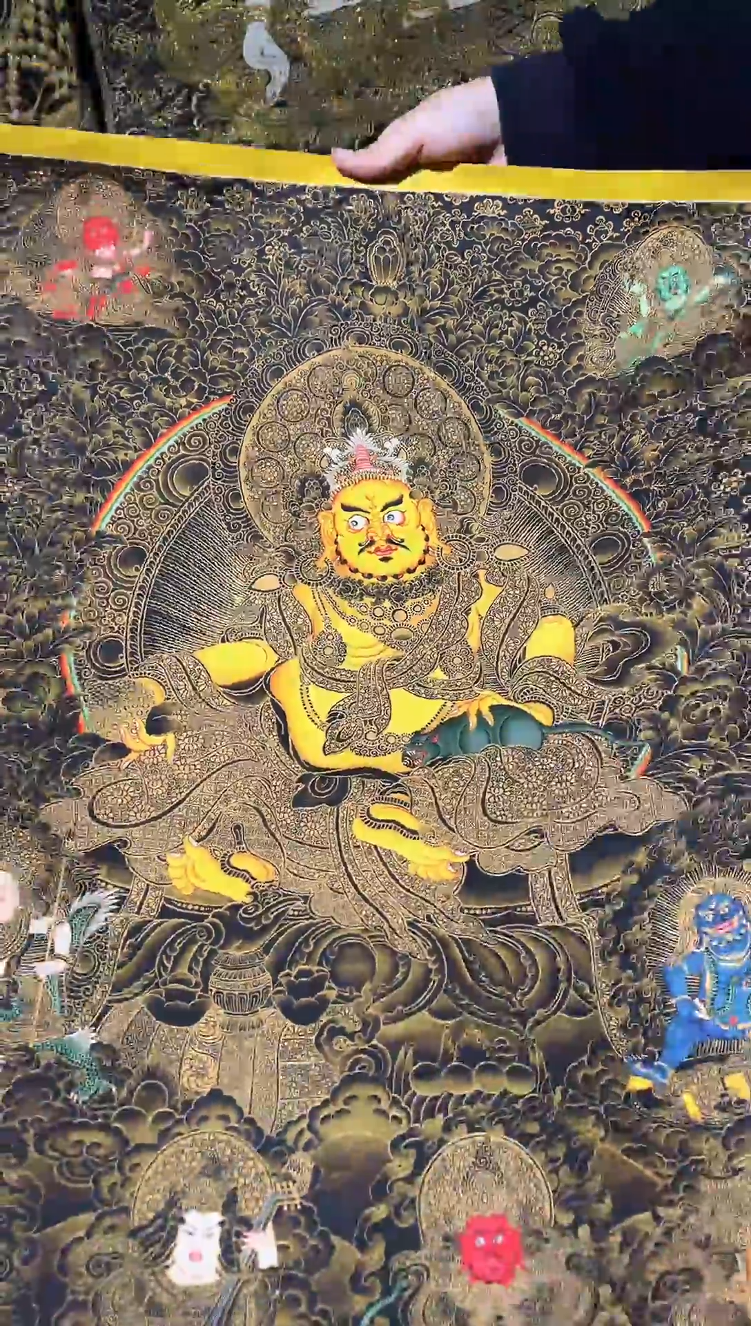 卷轴画东东唐卡tk16