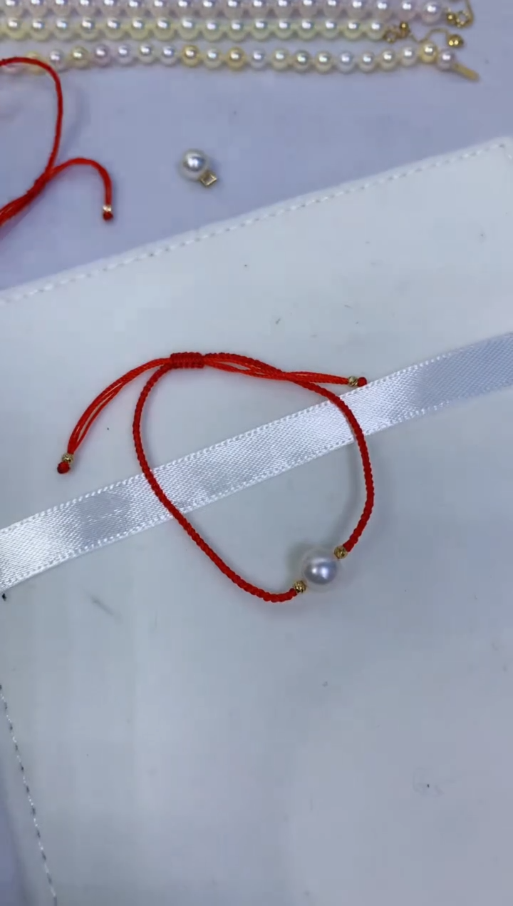 【闪购商品】海水珍珠手链18K金镶嵌手链