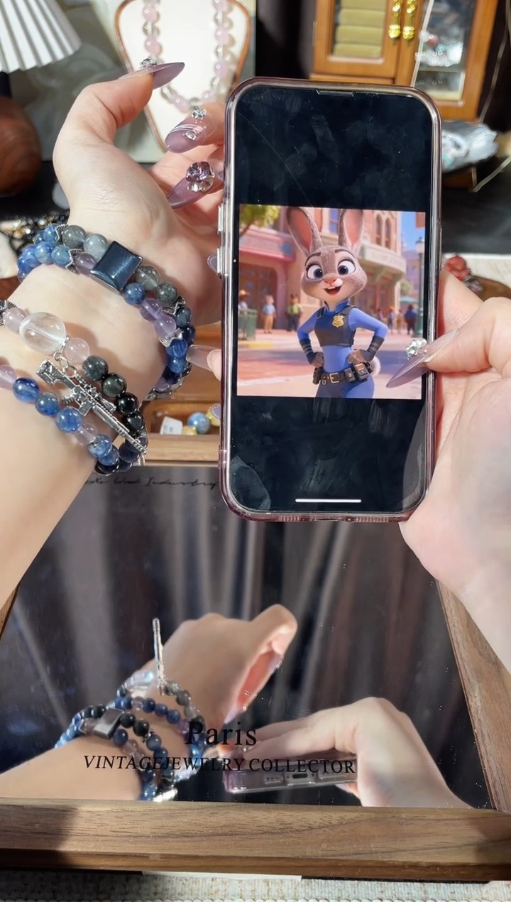 合金手链水晶cb4047