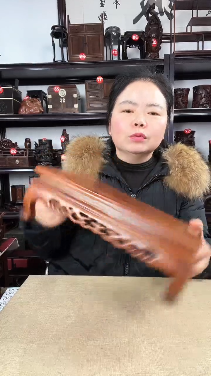 【闪购商品】木66瑕疵老李红木工艺品