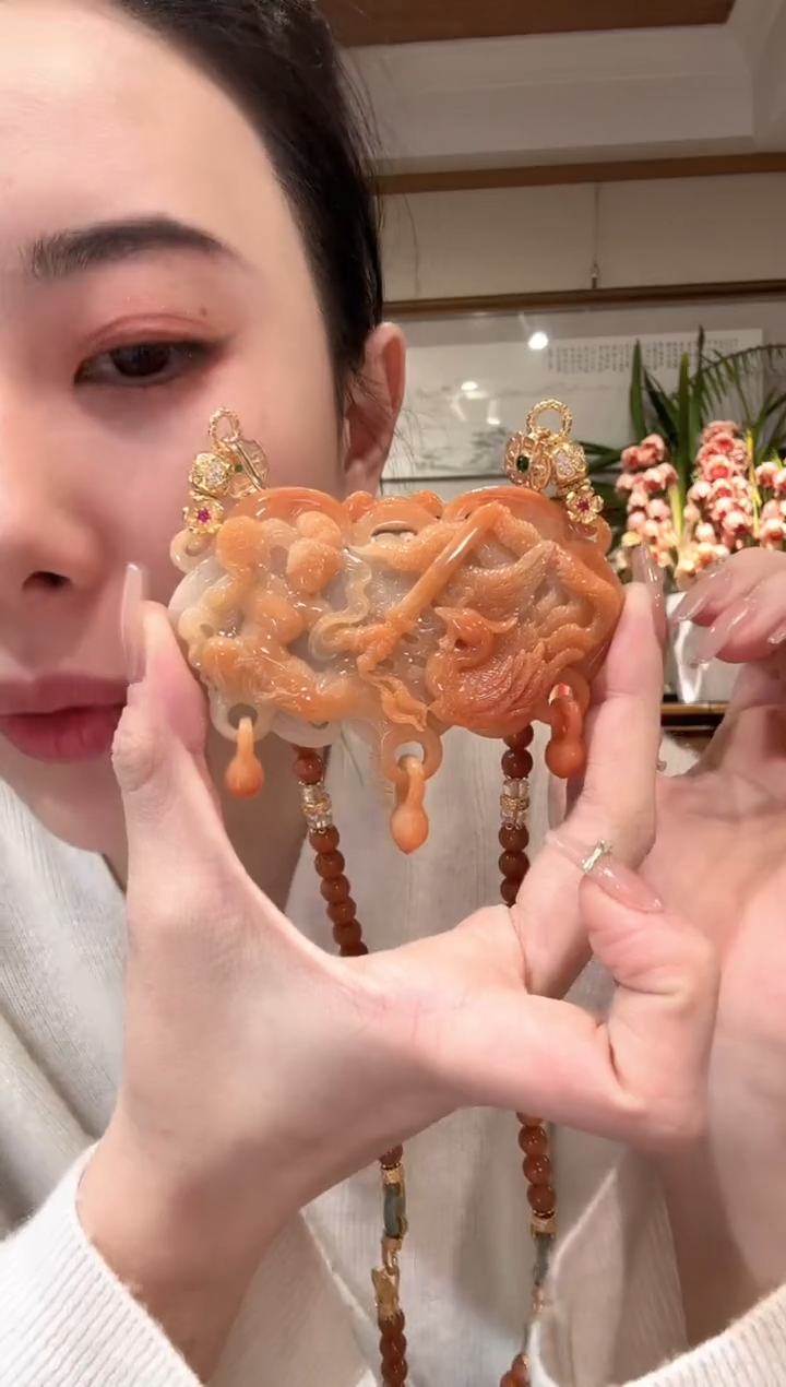 【闪购商品】翡翠颈饰未镶嵌国风